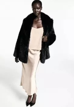 Топ XLENJU Mango, бежевый