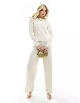 Топ Y.A.S Textured, кремовый