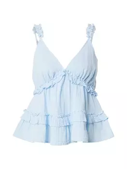 Топ YAS YASANINO, светло-синий