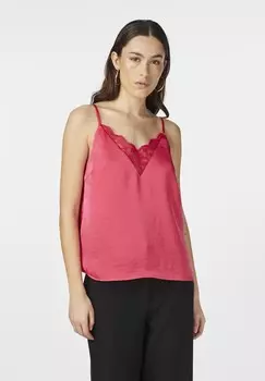 Топ YASBERRY SINGLET YAS, розовый