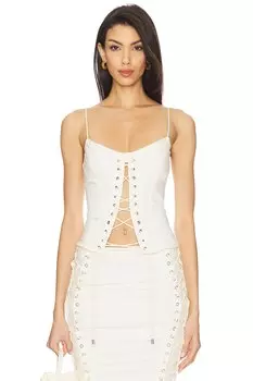 Топ Yasmina Camila Coelho, cream white