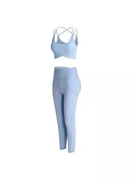 Топ YEAZ, синий