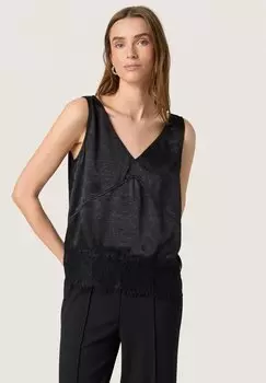 Топ YENNAH - Blouse Soaked in Luxury, черный