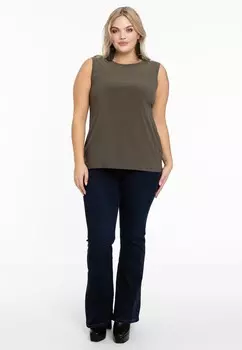 Топ Yoek, оливковый