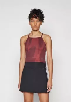 Топ YOGA GRAPHIC adidas Performance, темно-красный