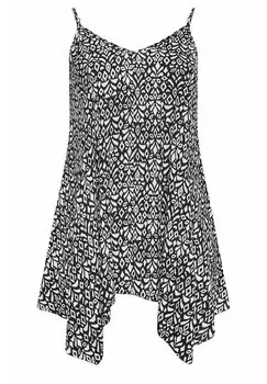 Топ Yours Clothing, черный