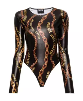 Топ женский AW24 Versace Jeans Couture, черный