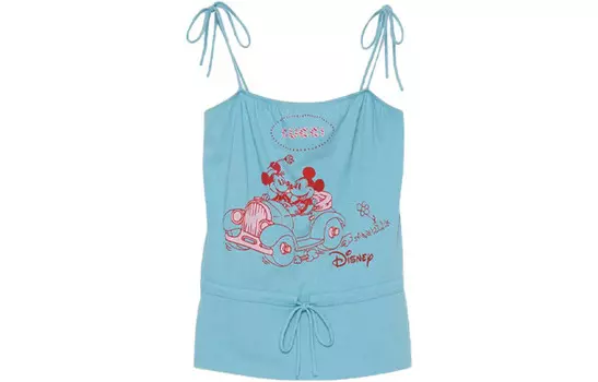 Топ женский Disney Disney x Gucci Camisole, темно-голубой