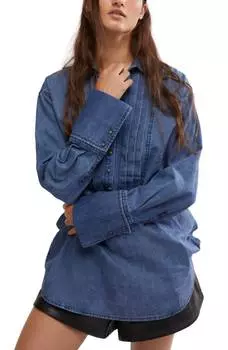 Топ женский Free People, синий