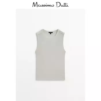 Топ женский Massimo Dutti, кремовый
