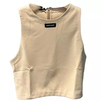 Топ женский Miu Miu, бежевый