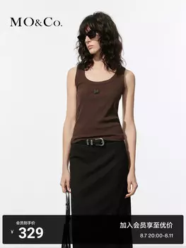 Топ женский Moco, шоколадный