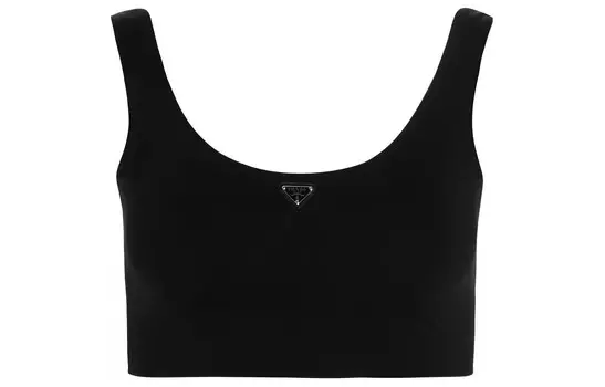 Топ женский Prada без бретелек, черный