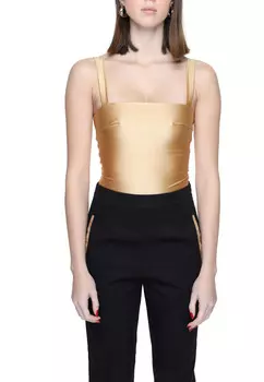 Топ женский Silence на бретелях, золотой
