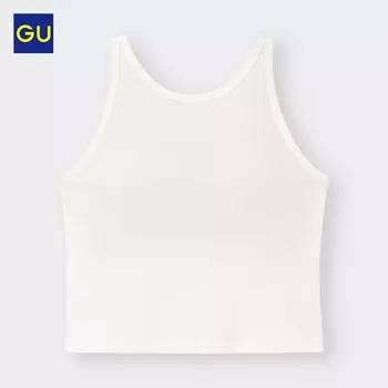 Топ-жилет GU с нагрудными подушечками, черный