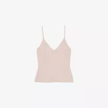 Топ-жилет Reiss с V-образным вырезом, розовый
