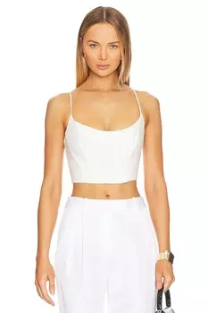 Топ Zimmermann Alight Corset, слоновая кость