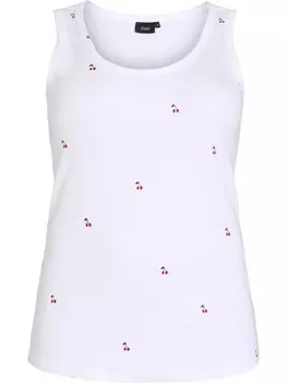 Топ Zizzi Camila, белый