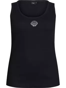 Топ Zizzi Camila, черный