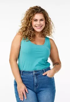 Топ Zizzi, цвет Bristol Blue