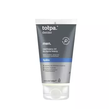 Topa, dermo men Hydro, увлажняющий гель для умывания, 150 мл