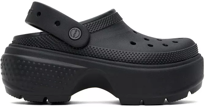 Топающие сабо Crocs, черный