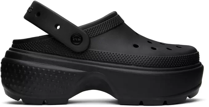 Топающие сабо Crocs, черный