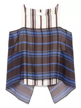 Топазио топ Christian Wijnants, коричневый