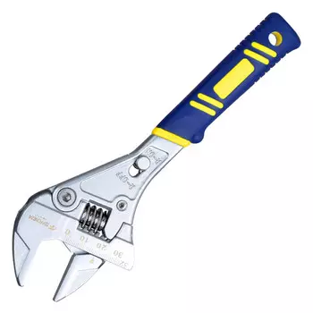 TOPFORZA HW-0701 8-дюймовый профессиональный быстрый разводной ключ с трещоткой, регулируемый угловой ключ