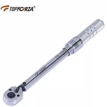 TOPFORZA HW-T30150 Динамометрический ключ Регулируемый динамометрический ключ с предустановленным значением 64 зубца 3,0-15 Нм 1/4 дюйма
