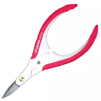 TOPFORZA KS-0116 Прецизионные микроножницы, маленькие ножницы из нержавеющей стали, бытовые детские ручные ножницы, электронные кусачки 120 мм