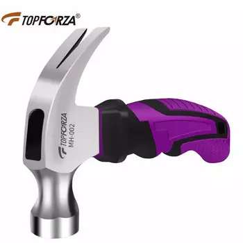 TOPFORZA MH-002 мини-гвоздодер маленький молоток TPR короткая ручка деревообрабатывающий молоток молоток молоток ударный инструмент 8 унций