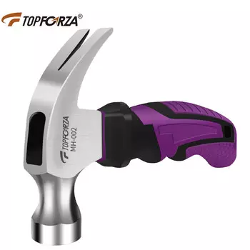 TOPFORZA MH-002 мини-гвоздодер маленький молоток TPR короткая ручка деревообрабатывающий молоток молоток молоток ударный инструмент 8 унций