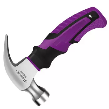 TOPFORZA MH-002 мини-молоток-гвоздодер, маленький молоток TPR с короткой ручкой, деревообрабатывающий молоток, молоток, декоративный ударный инструмент, 8 унций