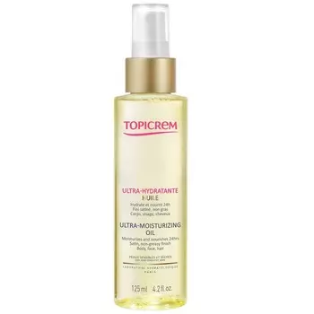 Topicrem, Ultra-moisturizing Oil, ультраувлажняющее масло для тела, лица и волос, 125 мл