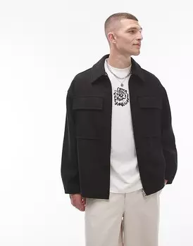 Topman – черная куртка-рубашка
