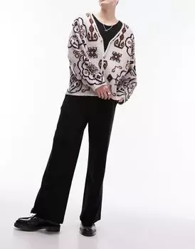 Topman – черные широкие джоггеры