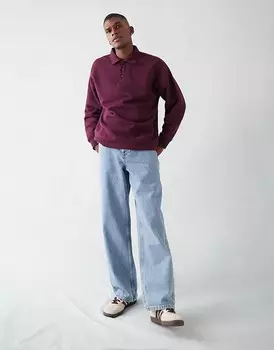 Topman – Широкие синие джинсы