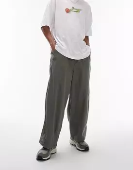 Topman – шорты оверсайз цвета хаки