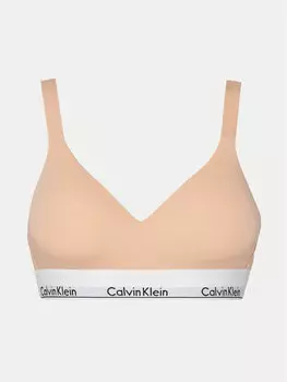 Топний бюстгальтер 000QF7900E Calvin Klein Underwear, оранжевый