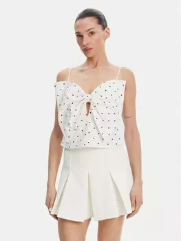 Топний стандартный крой Vieda 59755TB Bardot, белый