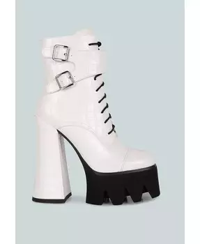 топотаные армейские ботинки London Rag, белый