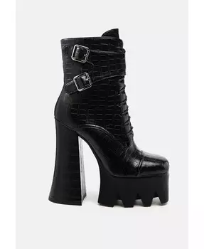 топотаные армейские ботинки London Rag, черный