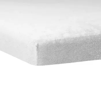 Топпер Dream Sleep пушистый бобер простыня 120х200 см - 130х200 см белый Traumschlaf