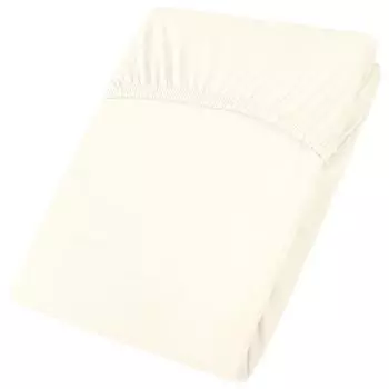 Топпер Viana 90х200-100х200 белый хлопковый трикотаж 130г/м aqua-textil