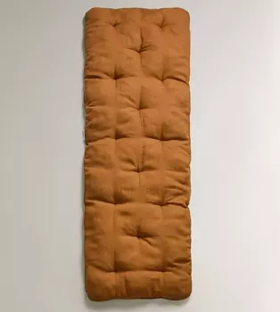 Топпер Zara Home Linen, темно-желтый