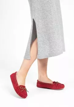 Топсайдеры CALLY Minnetonka, цвет magenta