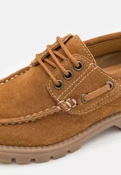 Топсайдеры Leather Friboo, коричневый