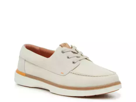Топсайдеры Leo Boat Shoe Hush Puppies, цвет oatmealsuede_fabric