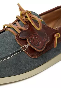 Топсайдеры LOCK Pompeii, темно-зеленый